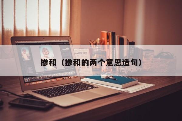 掺和（掺和的两个意思造句）