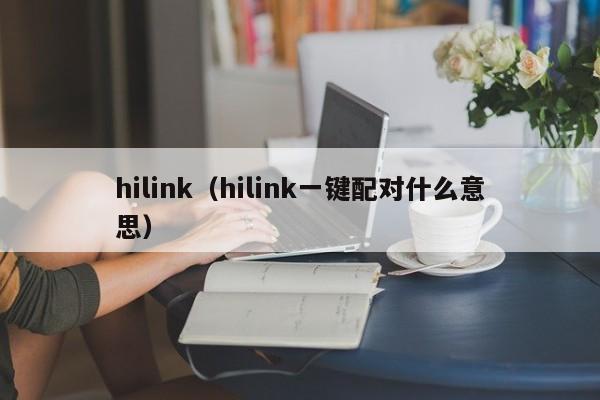 hilink（hilink一键配对什么意思）