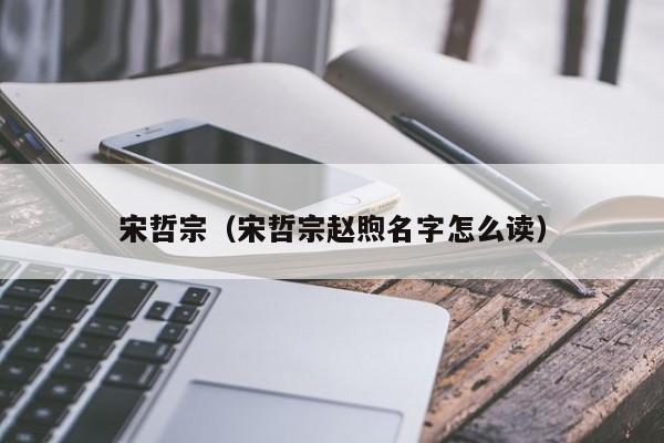宋哲宗（宋哲宗赵煦名字怎么读）